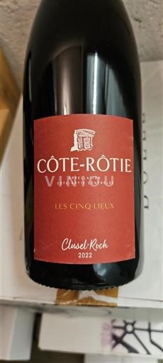 Rhônetal Côte-rôtie Clusel-Roch Les Cinq Lieux 2022