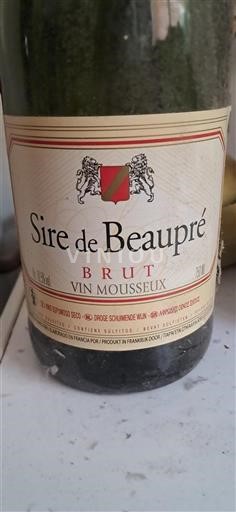 Champaña Champán Sire de Beaupré Sin añada
