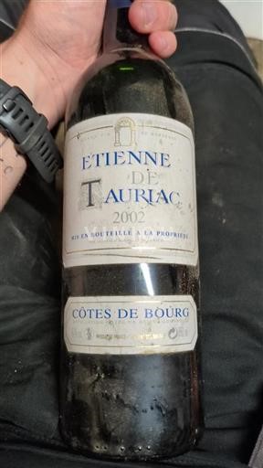 Burdeos Côtes-de-bourg Etienne de Tauriak 2002
