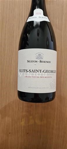 Bourgogne Nuits-Saint-Georges Nuiton-Beaunoy 2020