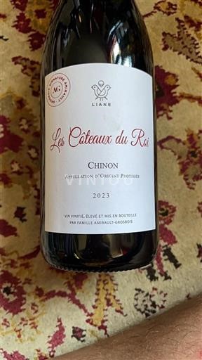 Valle del Loira Chinon Famille Amirault-Grosbois Les Côteaux du Roi 2023