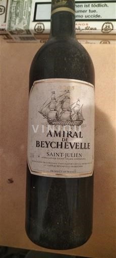 Bordeaux Saint-Julien Château Beychevelle Amiral de Beychevelle 1993