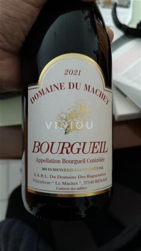 Thung lũng sông Loire Bourgueil Domaine Machet 2021