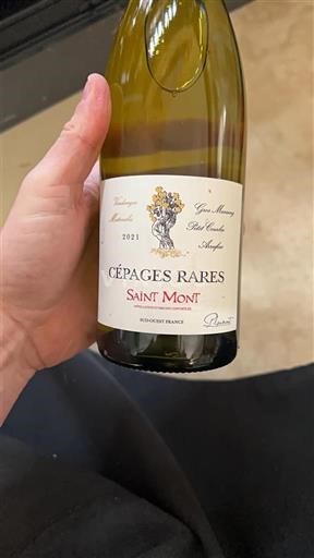 Sud-Ovest Saint-Mont Plaimont Cépages rares 2021