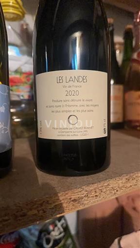 Údolí Loiry Touraine-Amboise Les Landes 2020