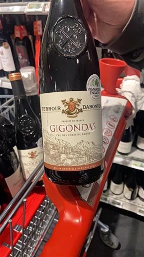 Rhônetal Gigondas Terroir Daronton Ohne Jahrgang