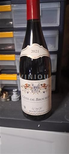 Beaujolais Côte de Brouilly Benoit Lafont Les Petits Fils 2021