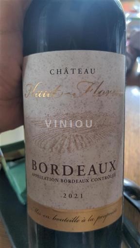 Bordéus Château Haut Florin 2021