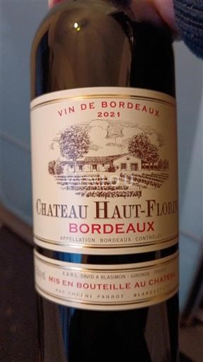 Bordeaux Château Haut Florin 2021