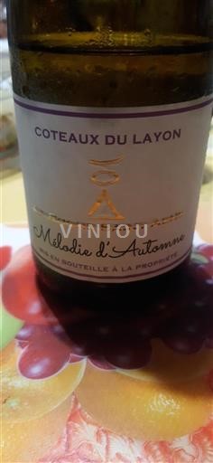 Loire Valley Coteaux-du-Layon La Roche Saint-Agnès Mélodie d'Automne 2023