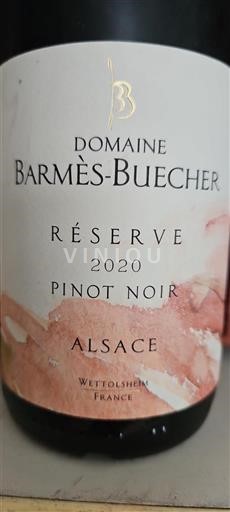 Alsace Grand Cru Domaine Barmès-Buecher Réserve 2020