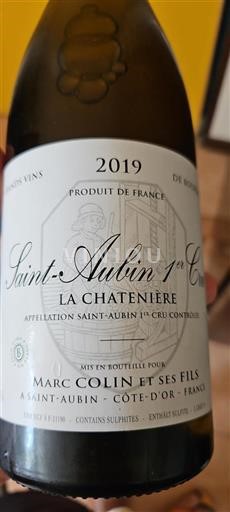 Burgundsko Saint-Aubin Premier Cru Marc Colin et ses Fils La Chatenière 2019