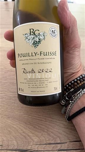 Burgundsko Pouilly-fuissé Renoud-Grappin 2022