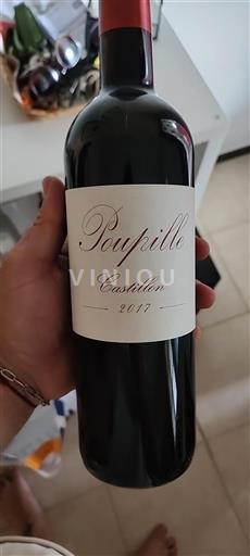 Bordeaux Castillon Côtes de Bordeaux Poupille 2017