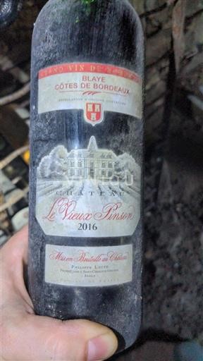 Burdeos Blaye-Côtes de Burdeos Château Le Vieux Pinson 2016