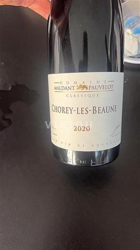 Bourgondië Chorey-lès-Beaune Domaine Maldant Pauvelot Classique 2020