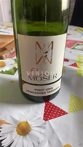 Alsace Vendanges Tardives Eliane Moser Pinot Gris Vendanges Tardives Không niên vụ
