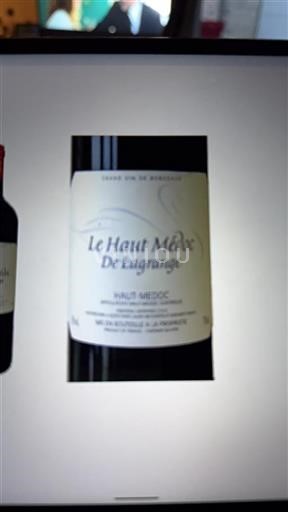 Bordeaux Haut-Médoc Lagrange Le Haut Médoc 2013