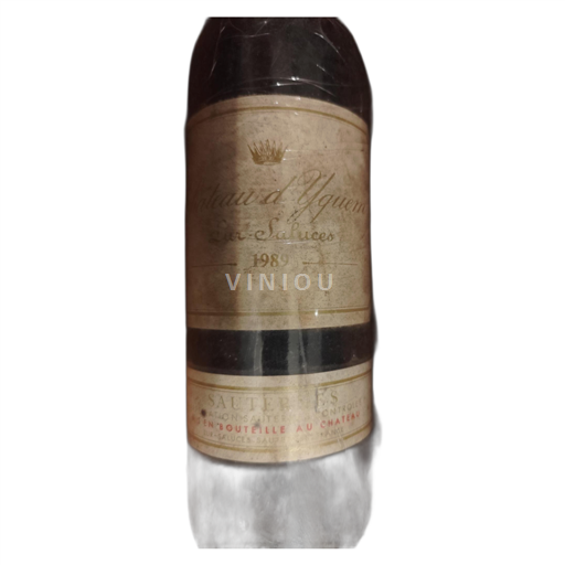 Bordeaux Sauternes Château d'Yquem 1989