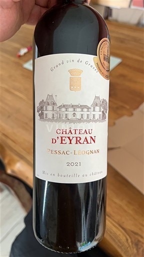 Бордо Пессак-Леоньян Château Eyran 2021