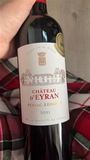Bordeaux Pessac-Léognan Château Eyran 2021
