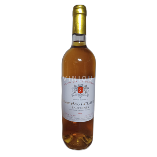 Burdeos Sauternes Château Haut-Claverie 2014