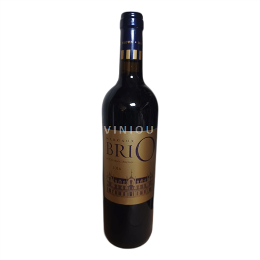 Bordeaux Margaux Château Cantenac Brown Brio 2016