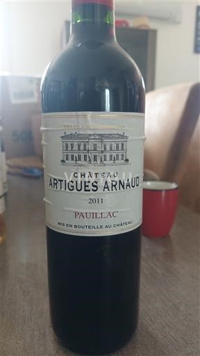 Bordeaux Pauillac Château Artigues Arnaud 2011