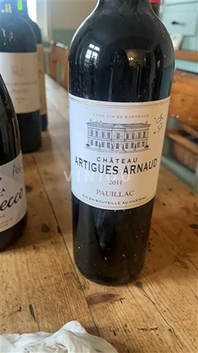 Bordeaux Pauillac Château Artigues Arnaud 2011