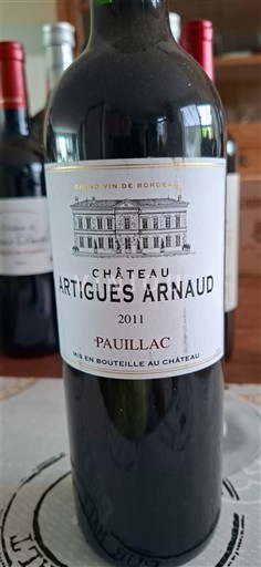 Vin Pauillac Château Artigues Arnaud - 1992 - Anmeldelser