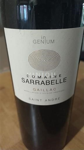 Sudoeste Gaillac Domaine Sarrabelle Saint André 2020