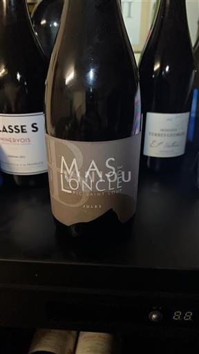 Linguadoca Pic Saint-Loup Mas de l'oncle Jules 2017