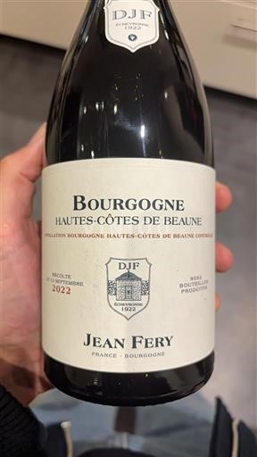 Burgundsko Hautes Côtes de Beaune Jean Féry 2022
