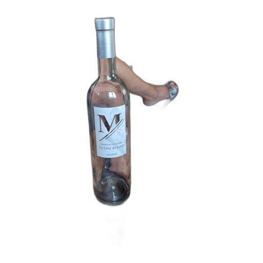 Vin Rosé sec Le Croc du Loup La Miquelette 2023 France Provence Bandol AOC