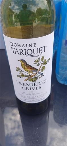 Sydväst Côtes de Gascogne Domaine Tariquet Premières Grives 2024
