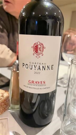 Bordeaux Graves Château Pouyanne 2022