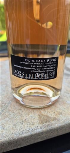 Bordeaux Earl Vignobles Comin Liberatore 2023