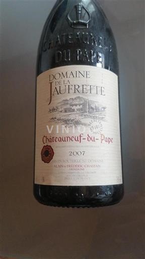 Thung lũng Rhône Châteauneuf-du-pape Domaine La Jaufrette 2007