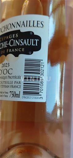 Languedoc og Roussillon Pays d'Oc Vellas Père et Fils Teyran Les Cochonnailles 2023 2023