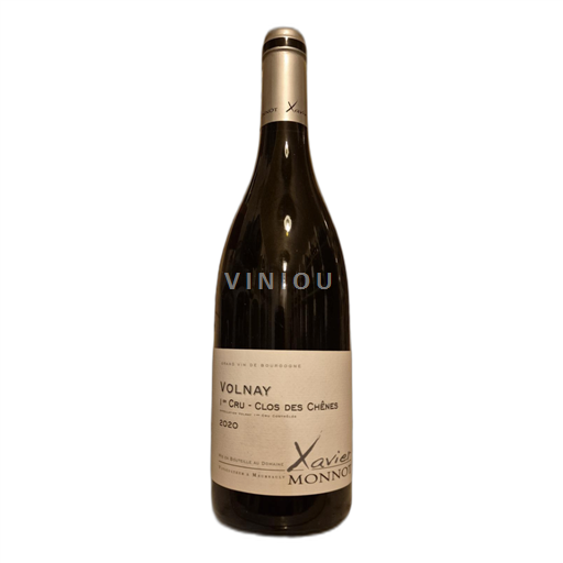 Vin Rouge sec Clos des Chênes Xavier Monnot 2020 France Bourgogne AOC