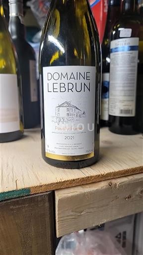 Valle della Loira Pouilly-fumé Domaine Lebrun 2021
