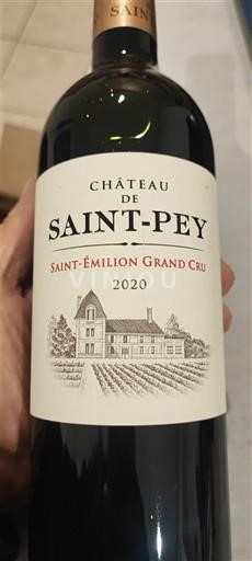 Bordeaux Saint-Émilion Grand Cru Château Saint Pey 2020
