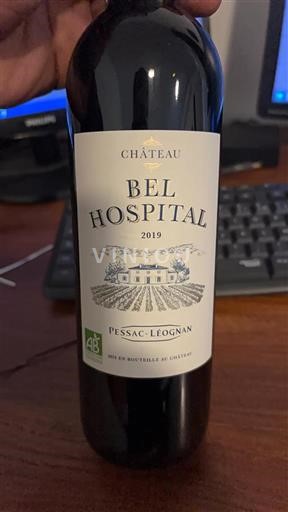 Bordeaux Pessac-Léognan Château Bel Hospital 2019