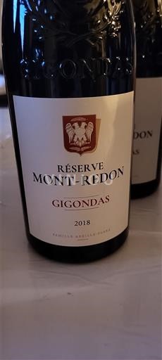 Rhônedalen Gigondas Château Mont-Redon Réserve 2018
