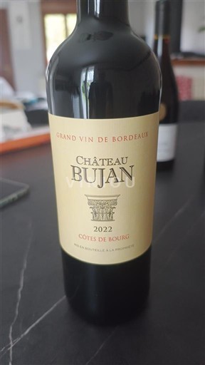 Bordeaux Côtes-de-bourg Château Bujan 2022