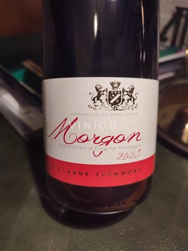 Beaujolais Morgon Jean-Claude Théodore 2023