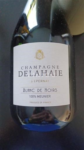 Champaña Champán Delahaie Blanc de Noirs Sin añada