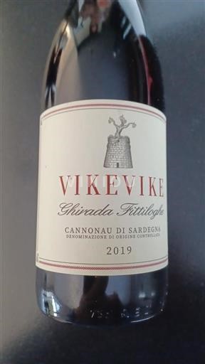 Sardinie Cannonau di Sardinie. Vikevike Ghirada Fittiloghe 2019