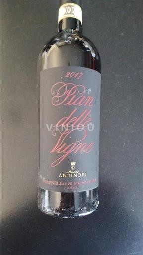 Toscana Brunello di Montalcino Antinori Pian delle Vigne 2017