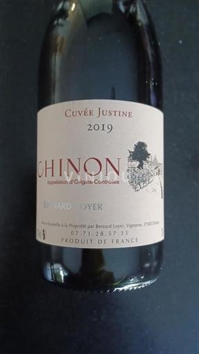 Thung lũng sông Loire Chinon Bernard Loyer Justine 2019